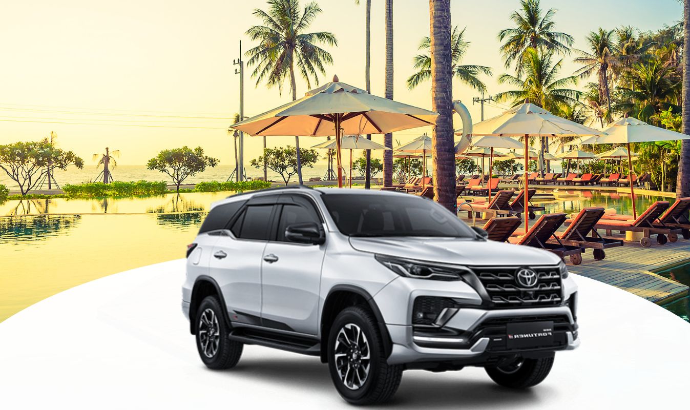 sewa mobil fortuner di lombok